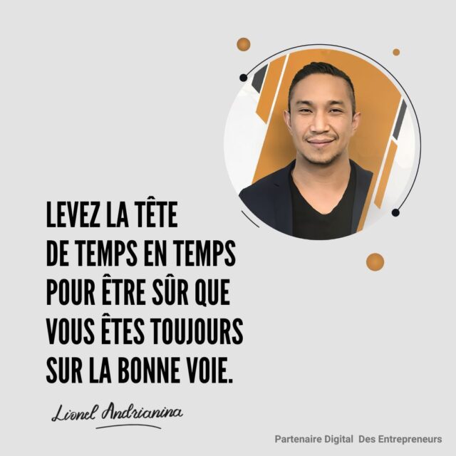 À garder la tête dans le guidon on risque de finir dans les champs.