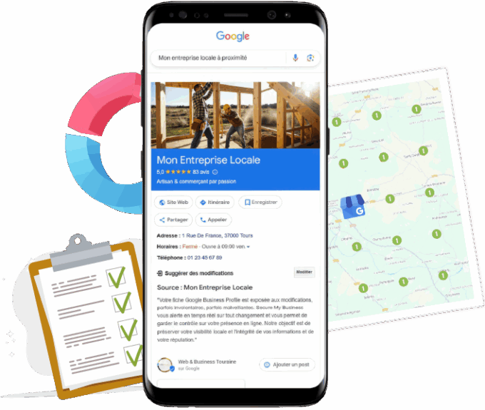 Référencement local sur Google pour commerçants et artisans